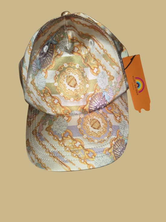 Kurt Geiger Accessories - Kurt Geiger Patterned Shell & Chain Print Baseball Cap - Multicolor